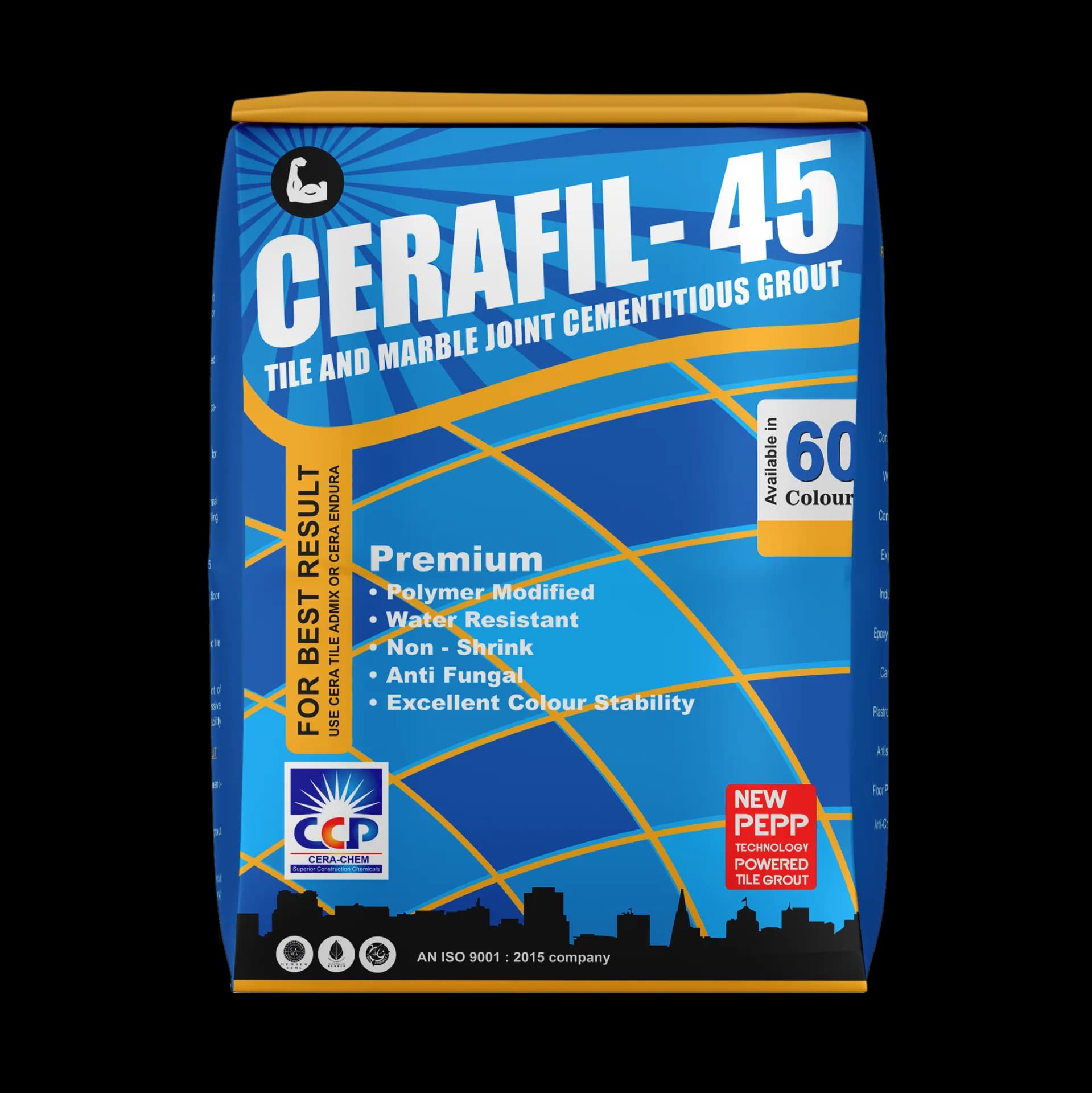 Cera Fil 45 Terrace Grout White 1KG