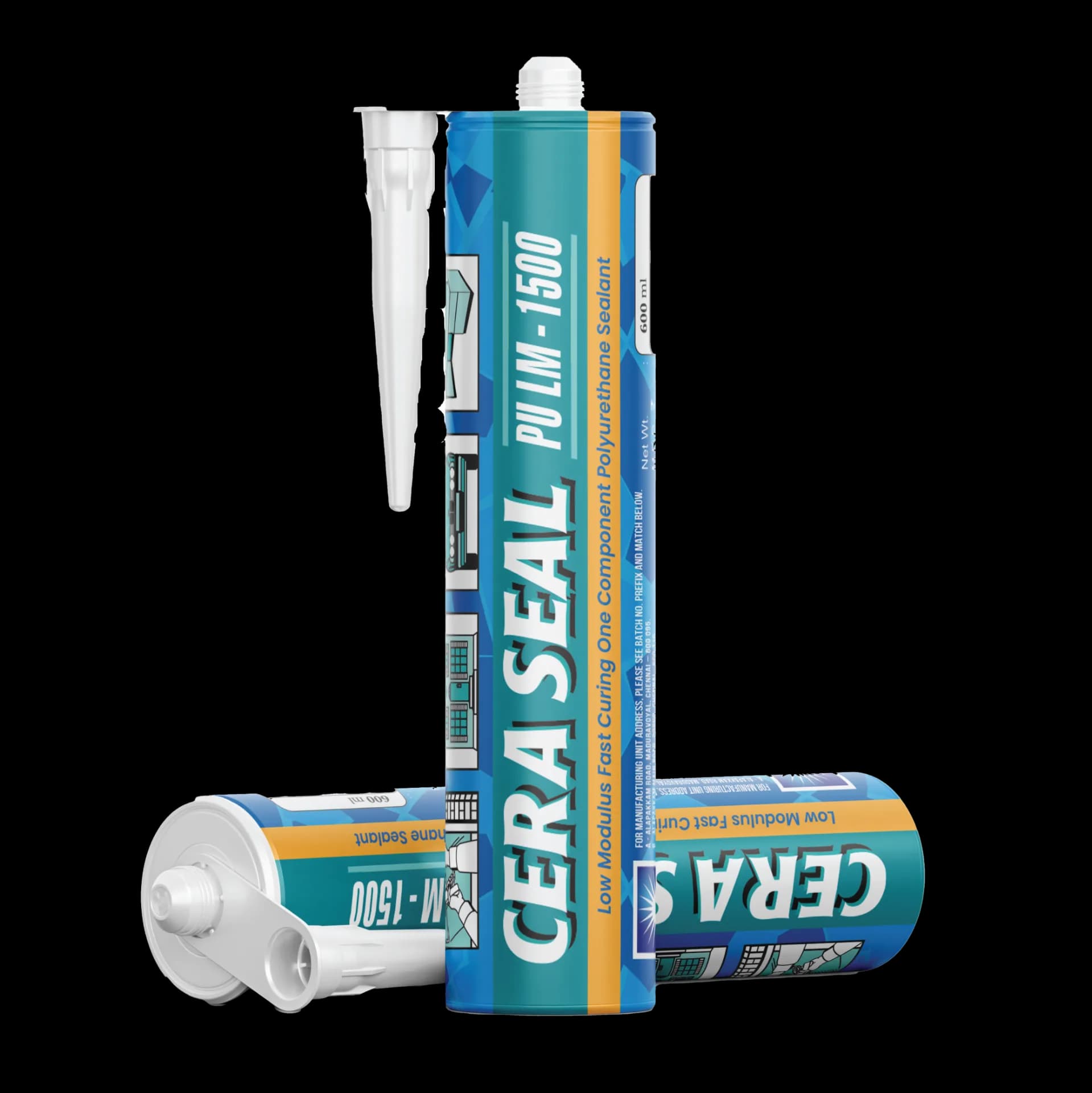 Cera Seal PULM 1500-Grey 600ML